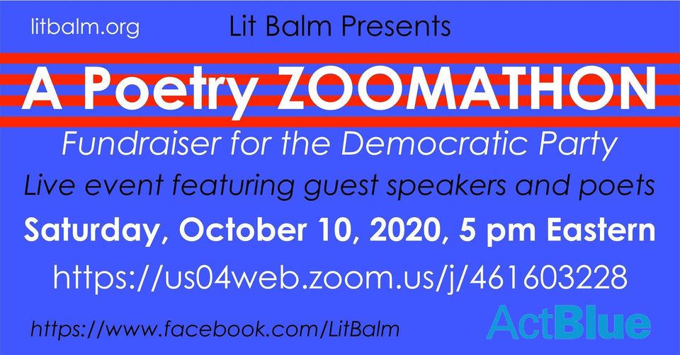 Poetry Zoomathon event